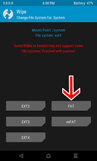 repair Failed To Mount System Evercoss A5T