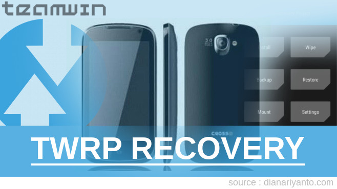 Pasang TWRP Evercoss A28 Temp