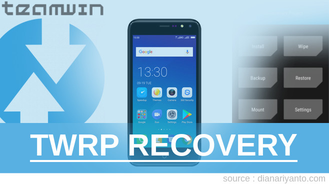 TWRP Recovery Evercoss M50 Beta