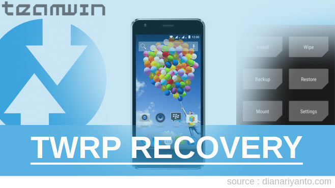 TWRP Evercoss Winner Y ULTRA A75A Paling Simpel